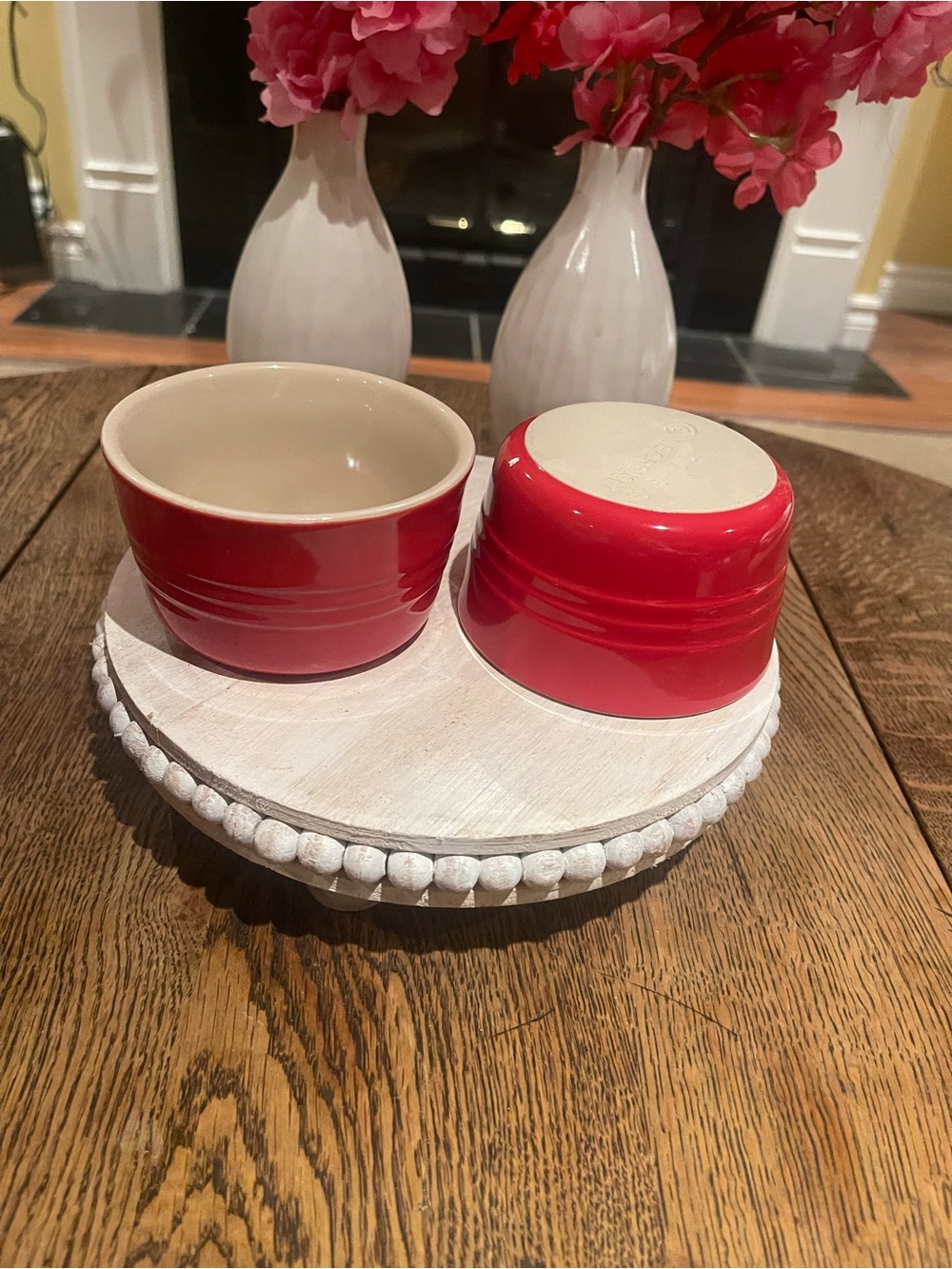 Le Creuset Red Ceramic Ramekin Set - Picture 2 of 6